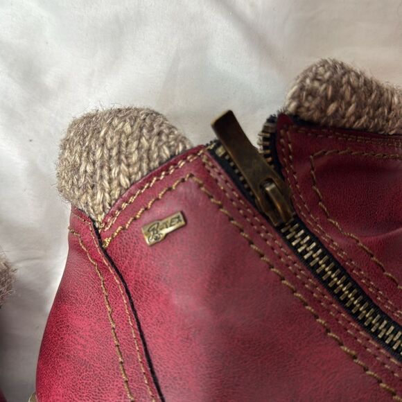 Spring Step Bordeaux Relife Cleora Boots. Size 39 (8.5). - Picture 8 of 12